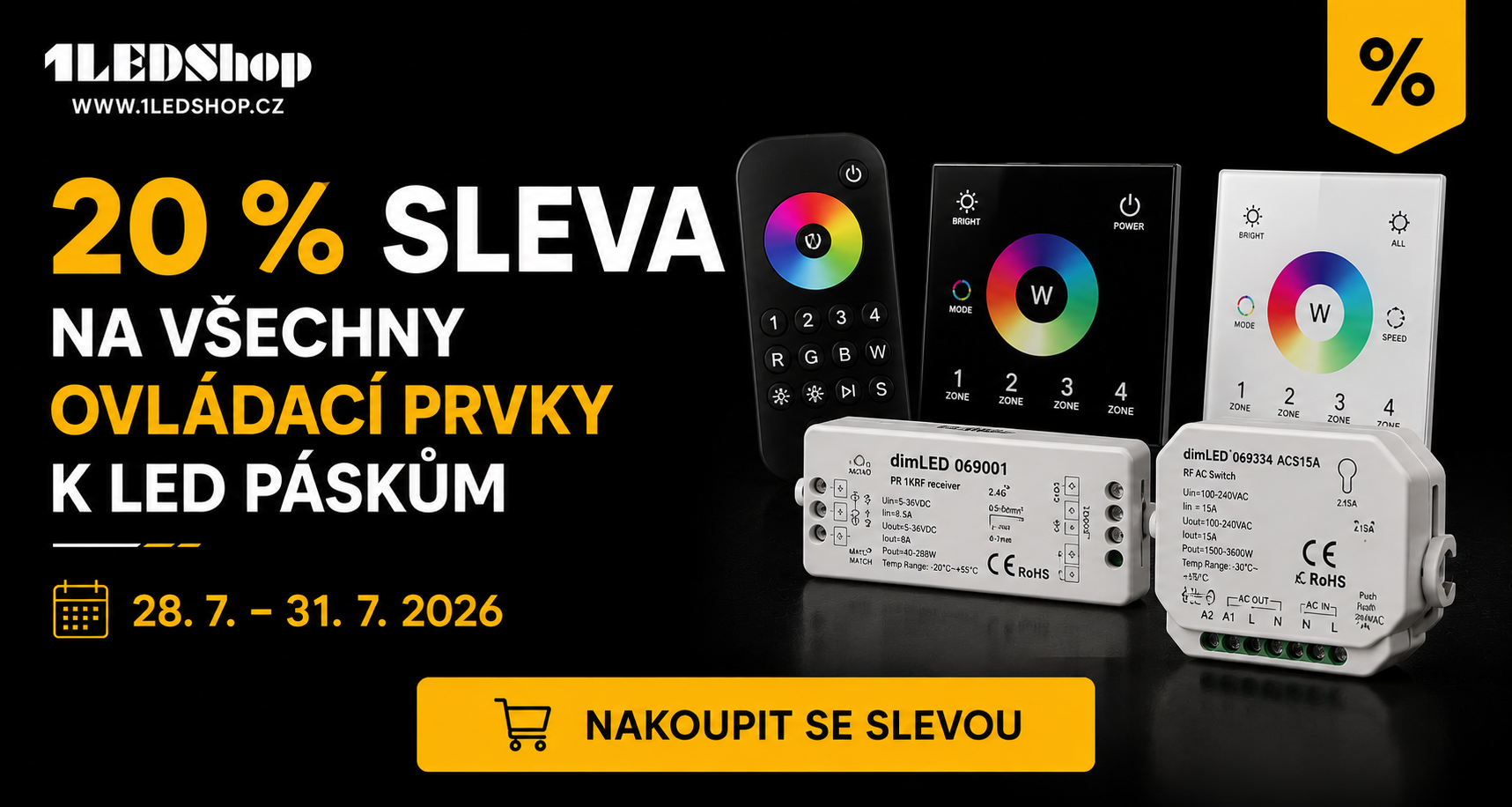 AKCE na ovládání