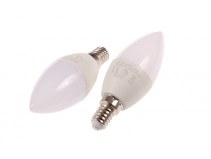 LED žárovka E14, 5W, svíčka