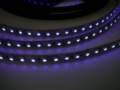 UV LED pásek 12V/9,6W, 1 metr