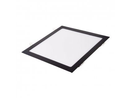 LED panel 24W čtverec černý, interiérové osvětlení