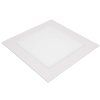 LED panel 12W čtverec bílý, interiérové osvětlení
