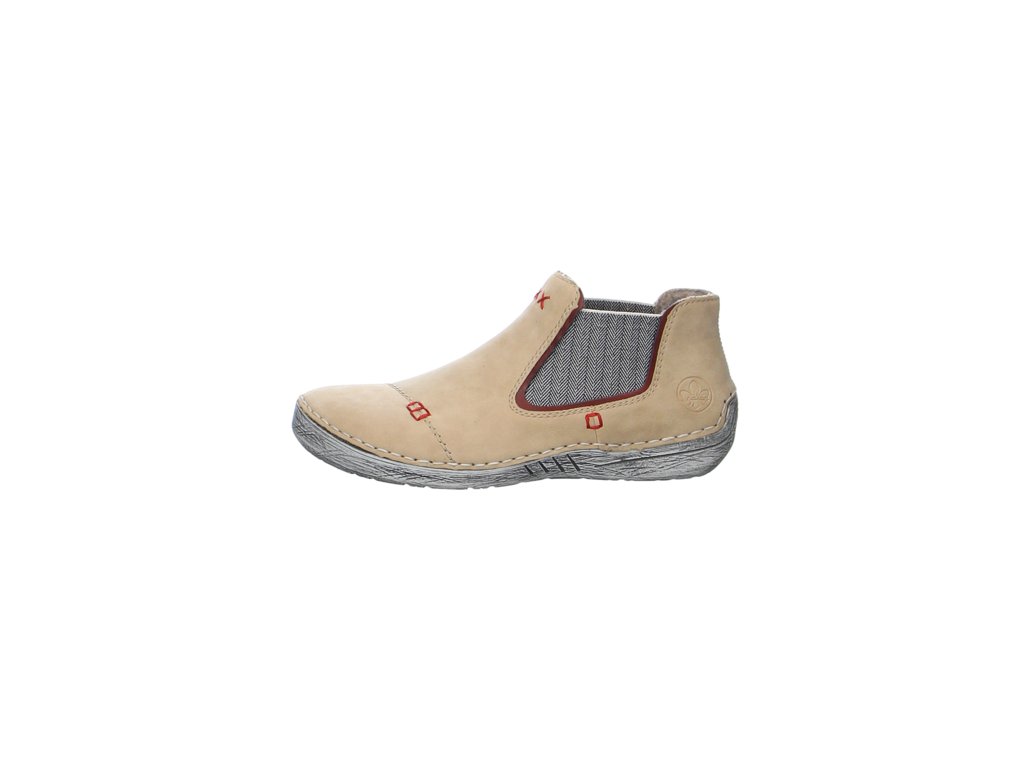 Dámská kotníková obuv RIEKER 52598-60 béžová 990011-08