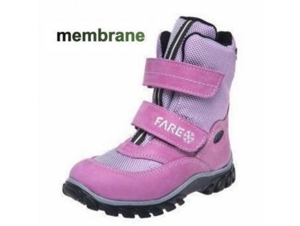 DĚTSKÉ ZIMNÍ NEPROMOKAVÉ BOTY FARE 848153