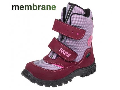 5756 detske zimni membranove boty fare 848192