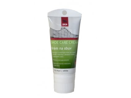 SIGAL Krém na obuv bílý krycí tuba s aplikátorem 50 ml NO. 3A