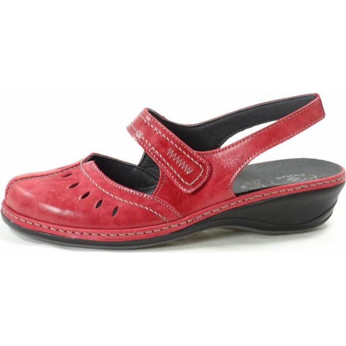 * Santé CS/000942PT RUBY dámské vycházkové kožené sandály Tabulka dámských velikostí: 41