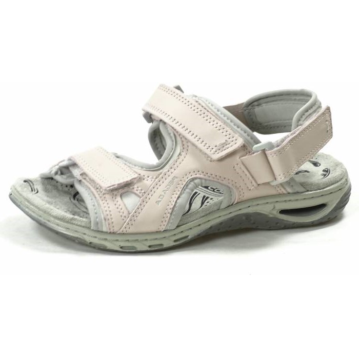 *Santé PE/00231604-02 ROSE dámské kožené zdravotní vycházkové sandály s odpruženou patou dámské velikosti: 37