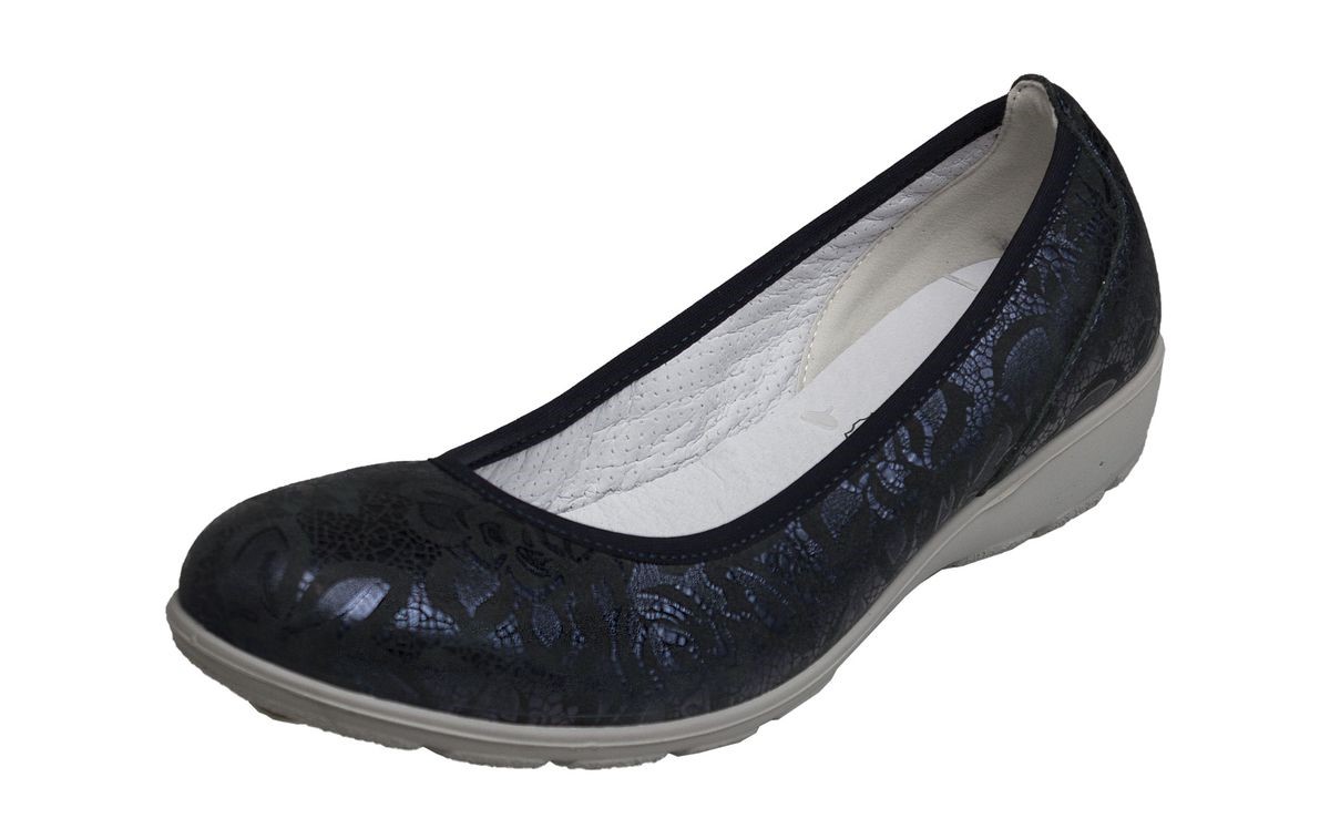 *Dámská otevřená vycházková obuv SANTÉ IC/00505900 TMAVĚ MODRÁ Tabulka dámských velikostí: 37