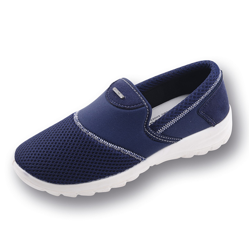 TENISKY - zdravotní obuv - dámská sportovní obuv - přizpůsobivé tenisky boty nízkém klínku stélka MemoSoft Orto Med Tabulka dámských velikostí: 37