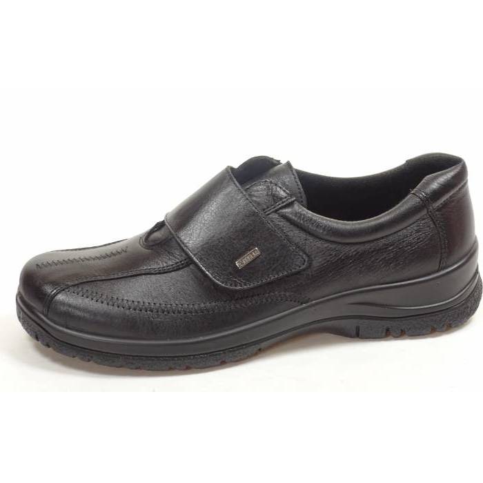 Dámská kožená zdtravotní obuv na suchý zip Santé AL/004178-5R NERO Tabulka dámských velikostí: 38