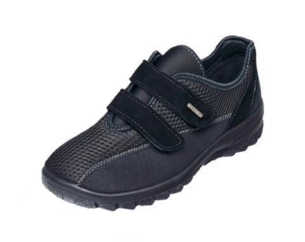 Santé MJ/004009 černá dámská zdravotní halluxová obuv Tabulka dámských velikostí: 39