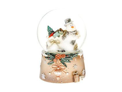 Sněžítko hrající se sněhulákem 203033-1