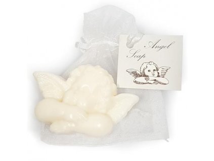 Mýdlo andílek hlava 29 g - bílá 095-013285-2