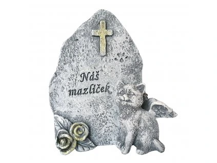 9117 smutecni dekorace kocicka e142271