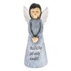 Andílek šedý s nápisem Babičko jsi můj anděl E185148-1