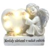 Anděl se srdcem LED osvětlení ED142097