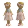 Dívka v květinových šatech - sada 2 ks ED194515