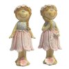 Dívka v květinových šatech - sada 2 ks ED194515