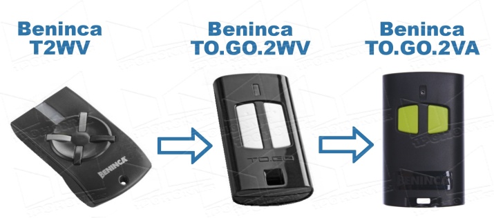 Beninca TO.GO2VA dálkový ovladač
