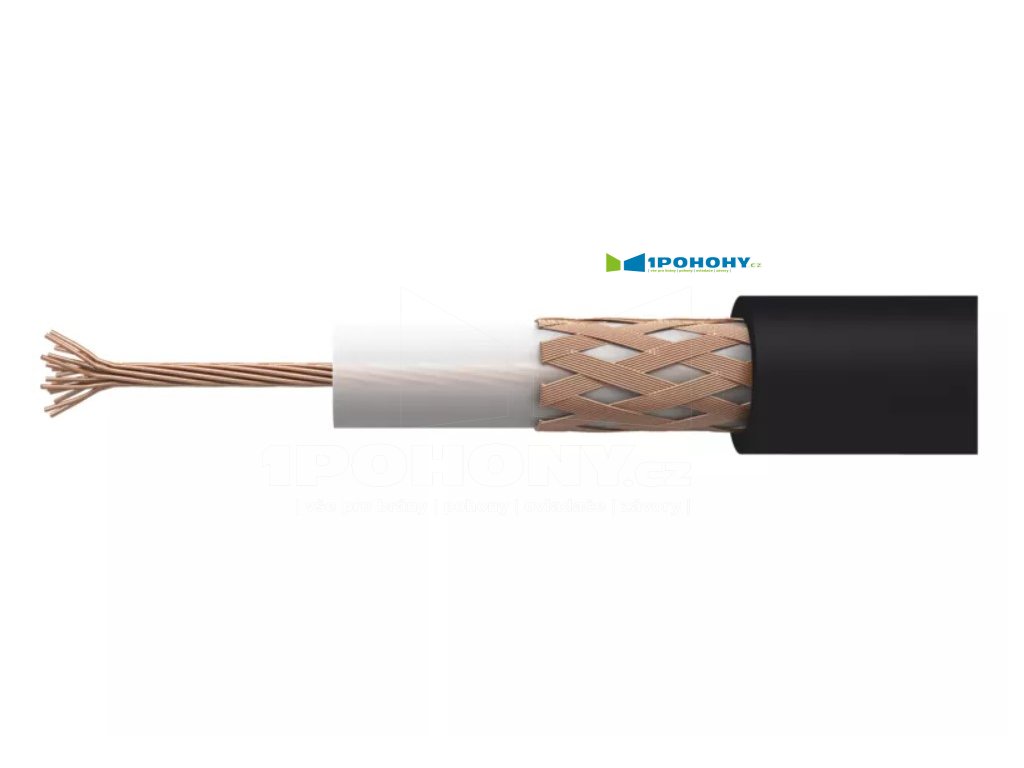 KOAX koaxiální kabel RG 58 pro anténu přijímače dálkového ovládání |  1Pohony.cz