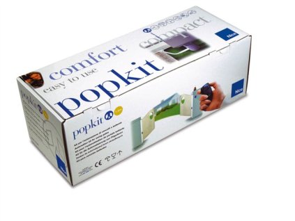 POPKCE kompletní sada Nice POPKIT s pohony pro dvoukřídlou bránu