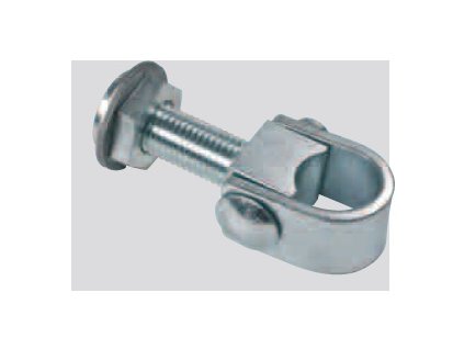 Pant regulovatelný osový s třmenem, matkou a podložkou pro kovové sloupy