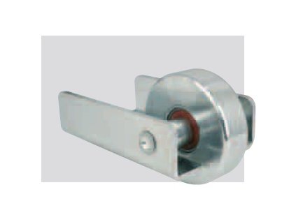 Cais RUN L dojezdové kolečko posuvné brány, náběh s kladkou, KO140