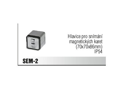 Hlavice pro snímání magnetických karet