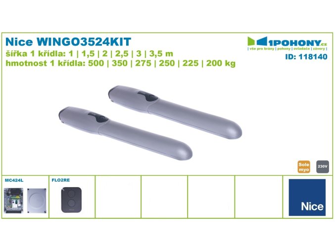 118140 Nice WINGO3524KIT 010