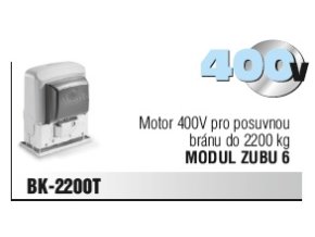 Motor 400V pro posuvnou bránu do 2200 kg