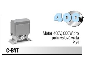 Motor 400V, 600W pro průmyslová vrata IP54
