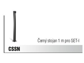 Černý stojan 1 m pro SET-I