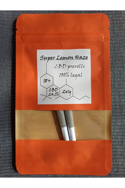 Prerolls 2x   Super Lemon Haze 24,1% CBD