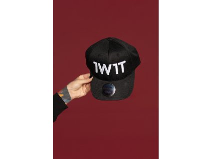 Kšiltovka cool feeling 1W1T | 3D Black / White