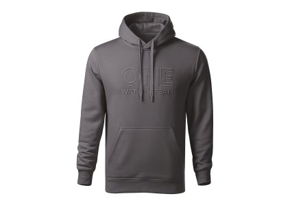 Mikina ONE ocelově šedá