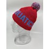 Zimní čepice Czech Aquatics – národní design s fleece podšívkou
