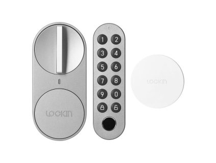 Chytrý zámek Lockin G30 Tuya Bluetooth se čtečkou otisku prstů WiFi/BT gateway - set – 24365.cz
