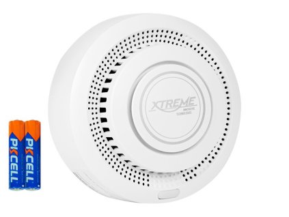 Smart detektor kouře XTREME TD-30, Wi-Fi app TUYA Smart LIFE – 24365.cz
