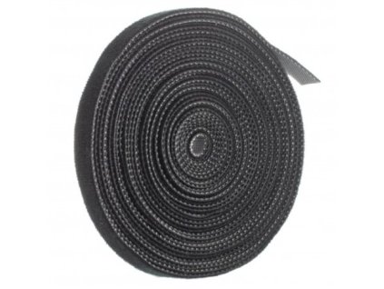 Páska na suchý zip NEKU 70.3587 10mm 5m černá organizér kabelů – 24365.cz
