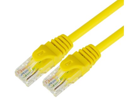 UTP Patch Kabel Neku 2x RJ45 CAT6 1m, žlutý – 24365.cz