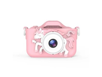 Digitální fotoaparát dětský Unicorn X5 pink – 24365.cz