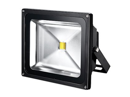 MAX LED Reflektor FL 30W/2640 lm teplý bílý, AC 230V – 24365.cz