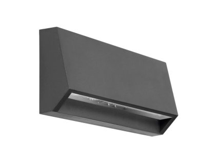 Venkovní svítidlo nástěnné ORNO AD-OP-6191L4, IP65, 4000K, 170lm, antracit – 24365.cz