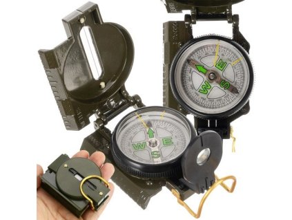 Kovový kompas Army Trizand KM 5717 – 24365.cz