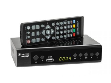 "BAZAR" Set-top box Cabletech URZ336A, DVB-T2 H.265, scart – 24365.cz