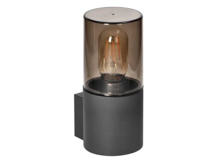 Zahradní svítidlo nástěnné ORNO AD-OP-6573GE27PP, IP54, E27, max 15W, šedá – 24365.cz