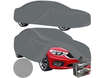 Ochranná plachta na auto Xtrobb 25273 XXL 570x180x120 cm, šedá – 24365.cz