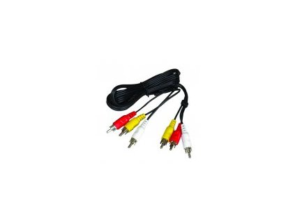 Kabel 3 CINCH - 3 CINCH délka 1,5m – 24365.cz