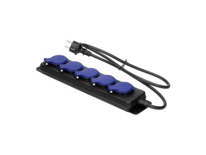 Prodlužovací kabel venkovní gumový IP44 5 zásuvek 3m ORNO OR-AE-13297/3M – 24365.cz