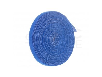 Páska na suchý zip NEKU 70.3588 10mm 5m modrá organizér kabelů – 24365.cz